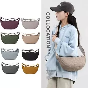 Водонепроницаемая сумка через плечо в ромбовидную клетку для мужчин и женщин, легкая спортивная сумка на плечо хаки