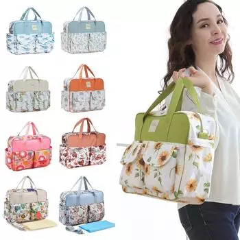 Водонепроницаемая сумка для детских подгузников, большая вместительная сумка для мамы, сумки для подгузников на открытом воздухе, коляска