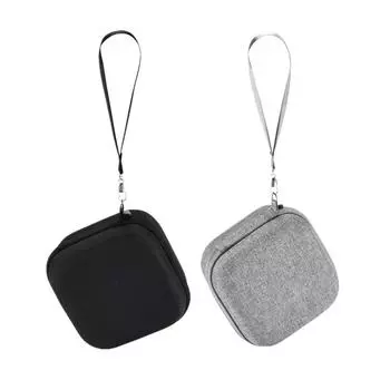 Водонепроницаемая сумка для динамика с ручной веревкой, жесткая сумка для хранения беспроводного динамика из ЭВА, сумка для хранения динамика с защитой от царапин для Marshall Willen чёрный