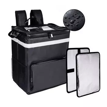 Водонепроницаемая сумка для доставки Yushang Delivery Bag 2 для доставки Uber [включает разделители] Холод/Тепло