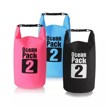 Водонепроницаемая сумка для хранения емкостью 2 л, пляжные принадлежности, оборудование для переноски, специальная портативная сумка для кемпинга и путешествий 2L Green