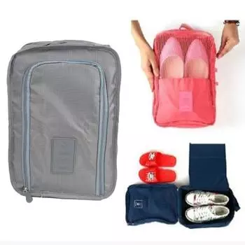 Водонепроницаемая сумка для хранения обуви, переносная сумка на молнии для обуви, сандалий, переноска для дома, офиса, спальни, ванной комнаты, органайзер