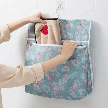 Водонепроницаемая сумка для хранения одежды из ткани Оксфорд, корзина для грязной одежды, ванная комната синий