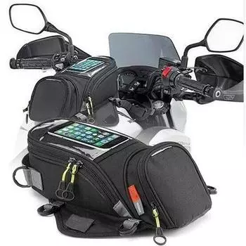 Водонепроницаемая сумка для моторного бака, сумка для топливного бака для черного масла, магнитная седельная сумка для мотоцикла, сумка на одно плечо, рюкзак для мотоцикла, аксессуары для мотоциклов Motorcycle bag