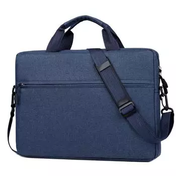 Водонепроницаемая сумка для ноутбука с одной лямкой, сумка-портфель для ПК, портативный чехол для ноутбука, дорожная сумка для переноски синий