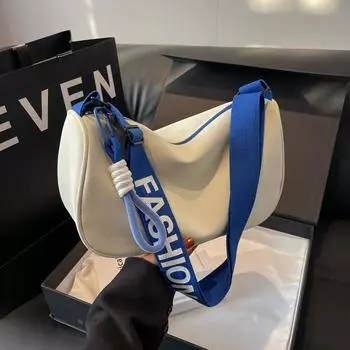 Водонепроницаемая сумка для пельменей большой емкости из ткани Оксфорд, сумка через плечо для женщин, новая универсальная повседневная сумка через плечо в спортивном стиле, трендовая