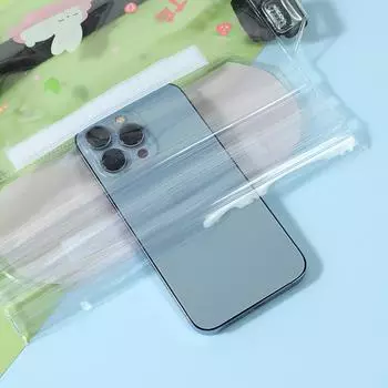 Водонепроницаемая сумка для плавания. Большая водонепроницаемая поясная сумка. Водонепроницаемая сумка для камеры мобильного телефона. Портативная прозрачная сумка для занятий спортом на открытом воздухе. 22*15cm розовый