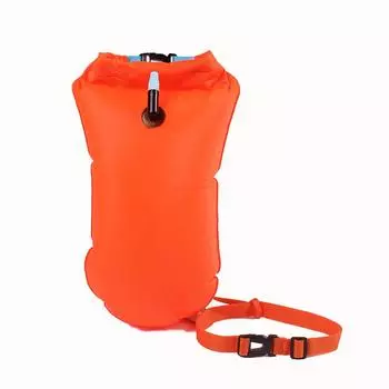 Водонепроницаемая сумка для плавания, хранения, буй для отслеживания, ПВХ-мяч для отслеживания воды, водонепроницаемая сумка для дрейфа жёлтый