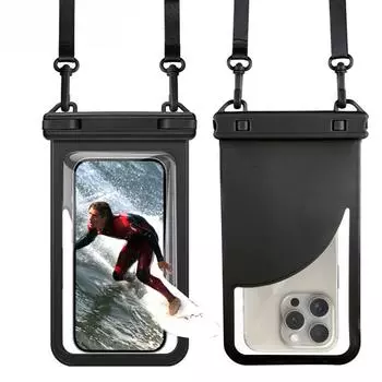 Водонепроницаемая сумка для телефона, универсальная сумка для плавания, пляжа, с регулируемым шнурком