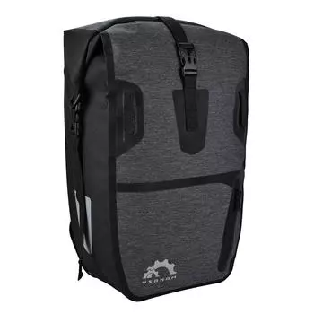 Водонепроницаемая сумка для велосипеда, сумка-седло для багажника велосипеда с плечевым ремнем