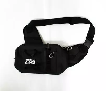 Водонепроницаемая сумка на одно плечо Abu Garcia 300 x 100 x 230 мм, черная (0847) N/A чёрный