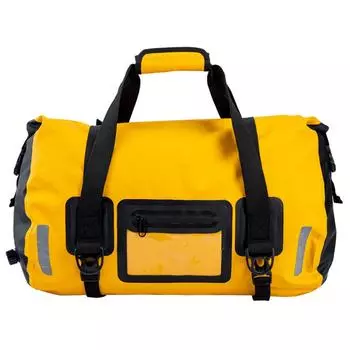 Водонепроницаемая сумка на заднее сиденье мотоцикла Большая вместительная сумка для мотоцикла Универсальная задняя сумка для езды на мотоцикле 40L жёлтый