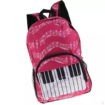 Водонепроницаемая сумка, рюкзак для музыкальных нот, отлично подходит для любого использования на открытом воздухе . Мягкие лямки, сетчатая сетка
