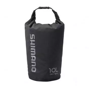 Водонепроницаемая сумка Shimano BP-024U, размер L, 28x18x44, 10 литров, черная (1572 г.) L чёрный