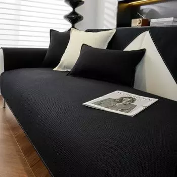 Водонепроницаемая технологичная ткань, диван-полотенце, коврик против царапин, нескользящий детский коврик для кошек, собак и домашних животных для гостиной, мягкие гладкие чехлы для диванов 70x70cm