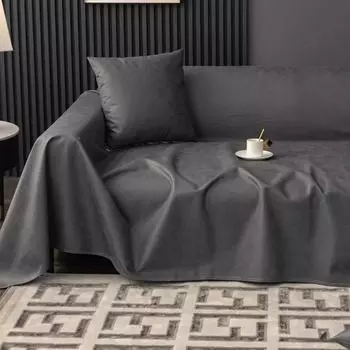 Водонепроницаемая ткань для полотенец для дивана, всесезонная универсальная многофункциональная моющаяся, грязеотталкивающая противоскользящая подушка для сиденья, которую можно стирать 90x90cm 1pcs