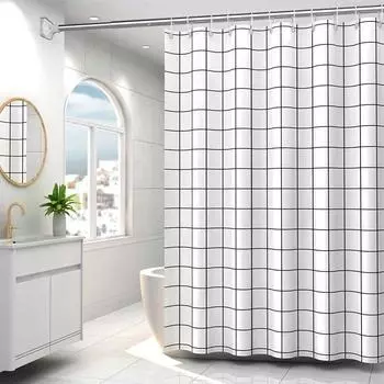 Водонепроницаемая ткань для занавески для душа 180 180 PEVA 180*180cm