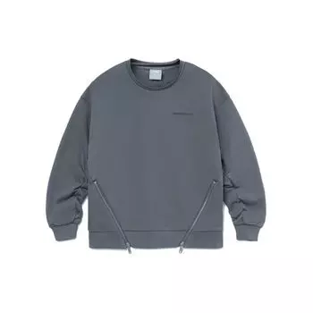 Водонепроницаемая толстовка с капюшоном Li Ning CF на молнии, унисекс, серая AWDRG11-6 M