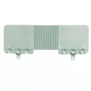 Водонепроницаемая удерживающая пластина кухонной мойки с прикрепленной перегородкой на присоске синий