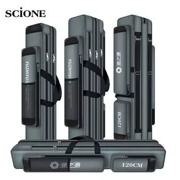 Водонепроницаемая удочка, 2/3 слоя, толстые Оксфордские рыболовные сумки, 120 см, удочка, инструменты, сумка для хранения, большая вместительная сумка Pesca 2 Layer 70cm