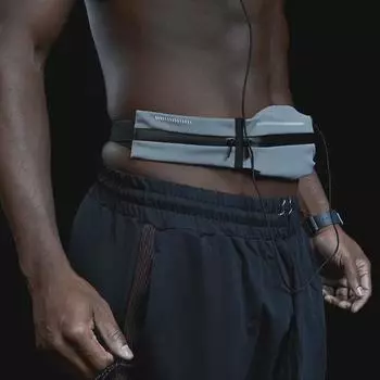 Водонепроницаемая ультратонкая сумка на пояс для бега для мужчин и женщин - невидимая, стильная, для марафона и фитнеса, с ремнем для мобильного телефона Up to 6.5 inches