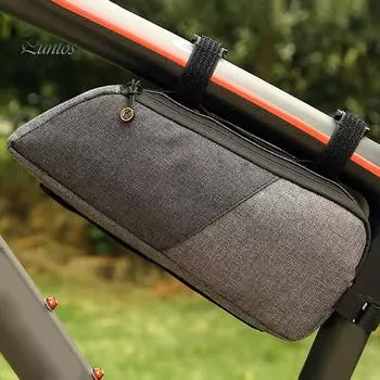 Водонепроницаемая уличная передняя трубчатая рама Puntos, сумка для велосипеда, аксессуары для велосипеда серый