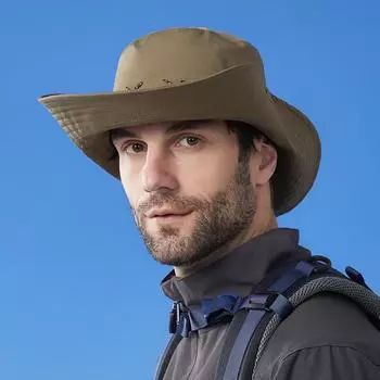 Водонепроницаемая уличная солнцезащитная шляпа рыбака, мужская однотонная шляпа, женская шляпа для верховой езды, альпинизма, рыбалки, солнцезащитная шляпа кирпич красный