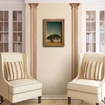 Водонепроницаемая утолщенная съемная наклейка на дверную раму с рисунком римской колонны A