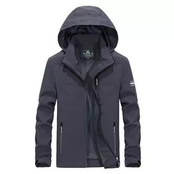 Водонепроницаемая военная тактическая куртка для охоты на езду осенью и весной M чёрный