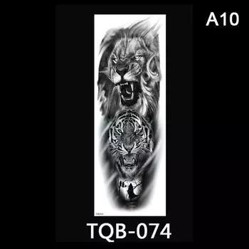 Водонепроницаемая временная татуировка наклейка татуировка на всю руку наклейки поддельные татуировки as the picture