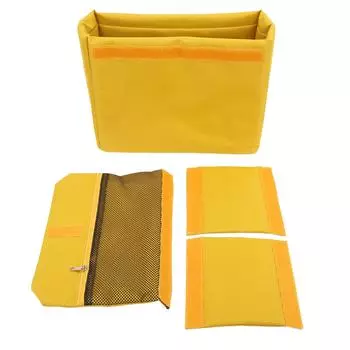 Водонепроницаемая вставная сумка для камеры, противоударная внутренняя сумка для зеркальных камер, объективы, вспышки, желтый L L жёлтый
