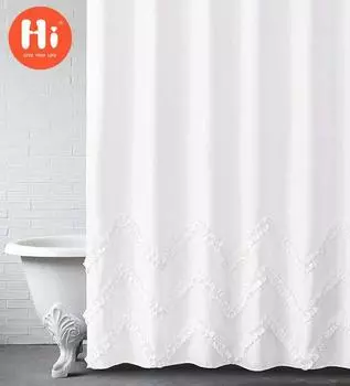 Водонепроницаемая занавеска для ванной комнаты, защищенная от плесени занавеска для душа, занавеска для душевой перегородки, занавеска для душа, занавеска для ванной комнаты, бесплатная перфорация 180*180cm