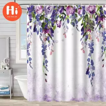 Водонепроницаемая занавеска для ванной комнаты, защищенная от плесени занавеска для душа, занавеска для душевой перегородки, занавеска для душа, занавеска для ванной комнаты, бесплатная перфорация 180*180cm