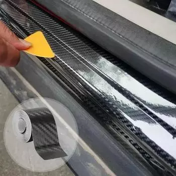 Водонепроницаемая защитная двухсторонняя клейкая лента для автомобиля, автомобильные аксессуары, дверная рама, противоскользящая паста, водонепроницаемая для дома 5cm&1m белый