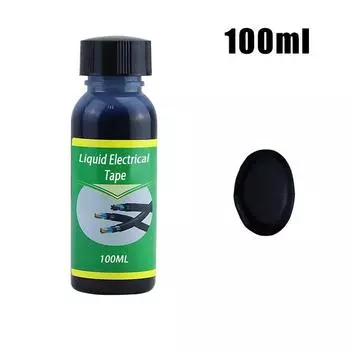 Водонепроницаемая жидкая изоляционная лента, ремонтная резиновая изоляционная лента, резиновый электрический провод, кабель, жидкая изоляционная паста, герметик, фиксирующий клей 100ml белый