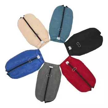 Водонепроницаемая зимняя куртка для собак, теплая одежда для собак маленьких и средних пород, пальто для щенков, одежда для французских бульдогов, одежда для йоркширских домашних животных S серый