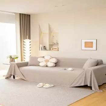 Водонепроницаемое одеяло для дивана, многоцелевой однотонный чехол для мебели, прочный тканевый пылезащитный чехол с защитой от царапин, домашний декор для гостиной M130x180