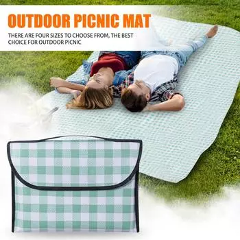 Водонепроницаемое одеяло для пикника, открытый песчаный пляжный коврик, коврик с ремешком B