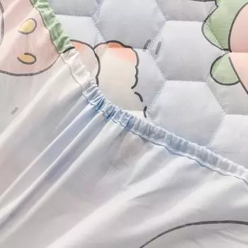 Водонепроницаемое покрывало с хлопчатобумажной подкладкой для беременных и младенцев. Композитное водонепроницаемое покрывало, изолирующее грязь и мочу. 90*200+20cm