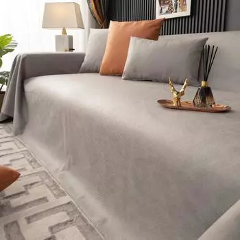 Водонепроницаемое полотенце для дивана с изоляцией от мочи, против царапин, универсальное шерстяное полотенце для четырех сезонов с антипригарным покрытием, чехол для дивана, полотенце из искусственной кожи, осень и зима 90*90