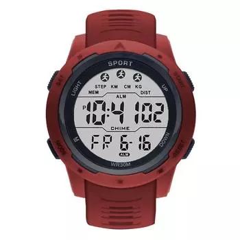 Водонепроницаемые электронные часы Простые наручные часы Высококачественные многофункциональные часы для спорта на открытом воздухе