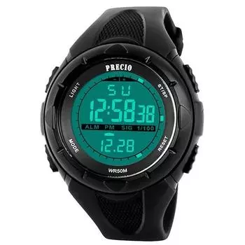 Водонепроницаемые электронные наручные часы Precio Soldier в стиле милитари