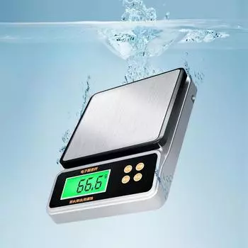 Водонепроницаемые электронные весы кухонные весы зарядка, вес кофе еда бытовые маленькие ложки для выпечки точное количество
