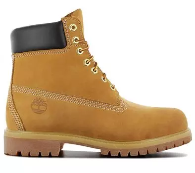 Водонепроницаемые ботинки Timberland Premium 6 дюймов — мужские зимние ботинки из кожи пшеницы TB010061-713 ORIGINAL