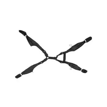 Водонепроницаемые ботиночки для собак, регулируемые аксессуары для лапок для щенков средних и крупных собак S чёрный