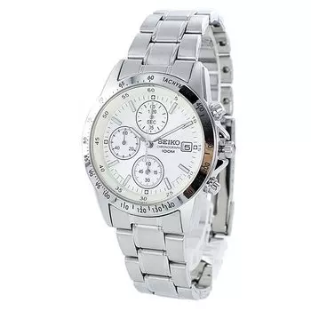 Водонепроницаемые часы с датой из нержавеющей стали SND363PC [Seiko Watch] Мужские женские [Товар]