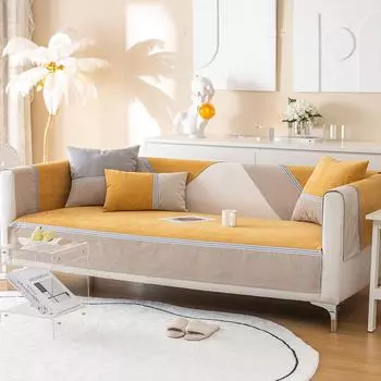 Водонепроницаемые чехлы для диванов, нескользящая подушка для дивана, четырехсезонные универсальные чехлы для диванов для гостиной, домашний декор, современный чехол для дивана, чехла для дивана