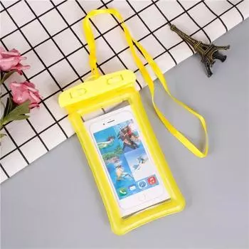 Водонепроницаемые чехлы для мобильных телефонов для плавания, чехлы с подушкой безопасности, подвесные чехлы на шею, дайвинг, катание на лыжах, универсальная сумка для всех телефонов 7 дюймов