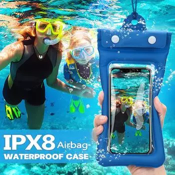 Водонепроницаемые чехлы для телефонов IPX8, плавающая подушка безопасности, сумка для плавания