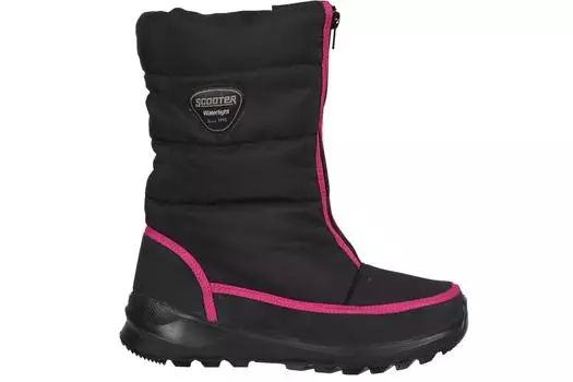 Водонепроницаемые черные дымчатые женские ботинки Z7447TSF